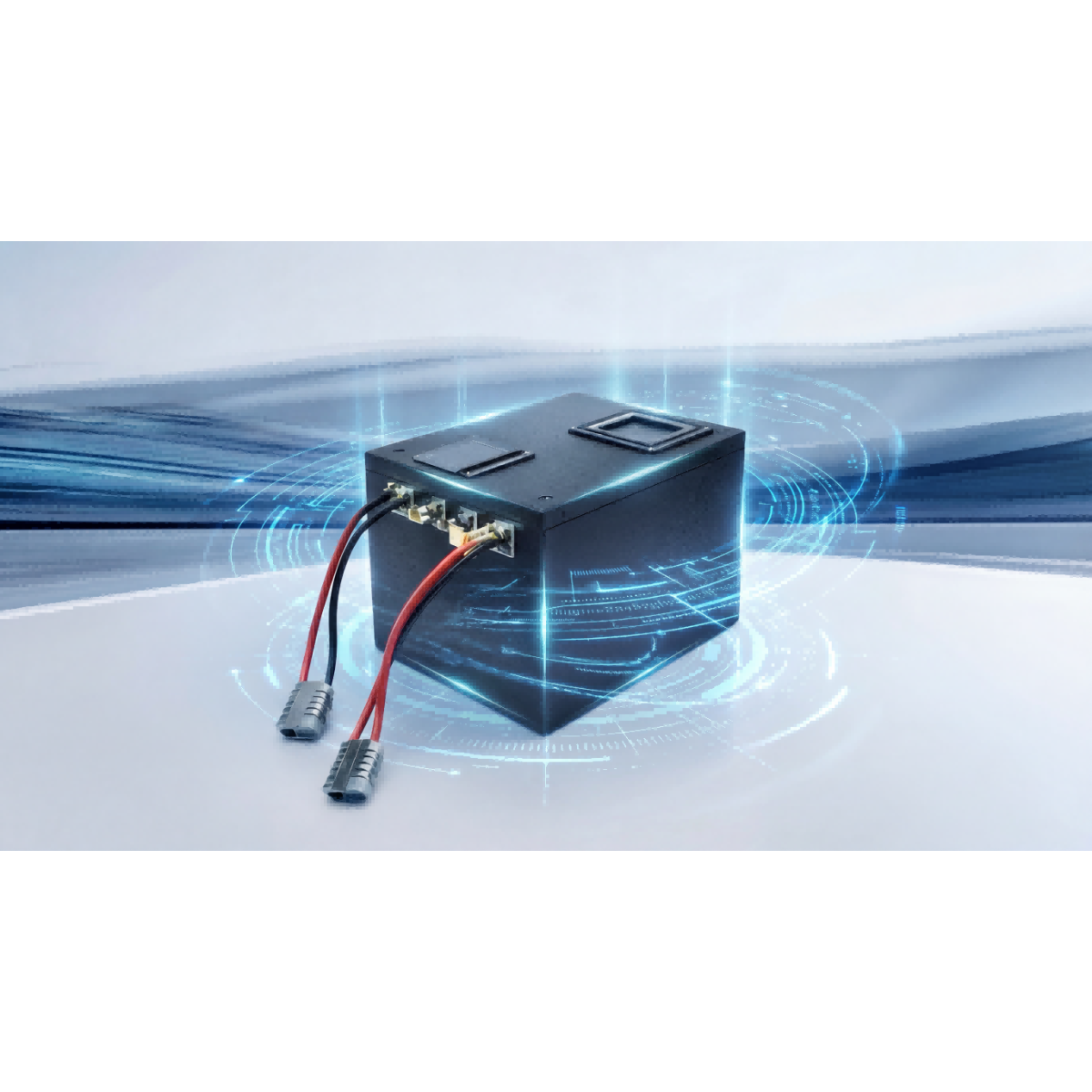 Intelligent robot battery